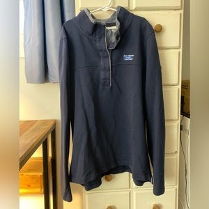 Womens L.L. Bean quarter button up Fleece